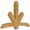Ekena Millwork Alberta Rough Sawn Timber Gable Bracket, Western Red Cedar, 72"W x 48"H x 6"D x 6"F, 16/12 Pitch GBW072X48X0606ALB00RWR - alternate 4